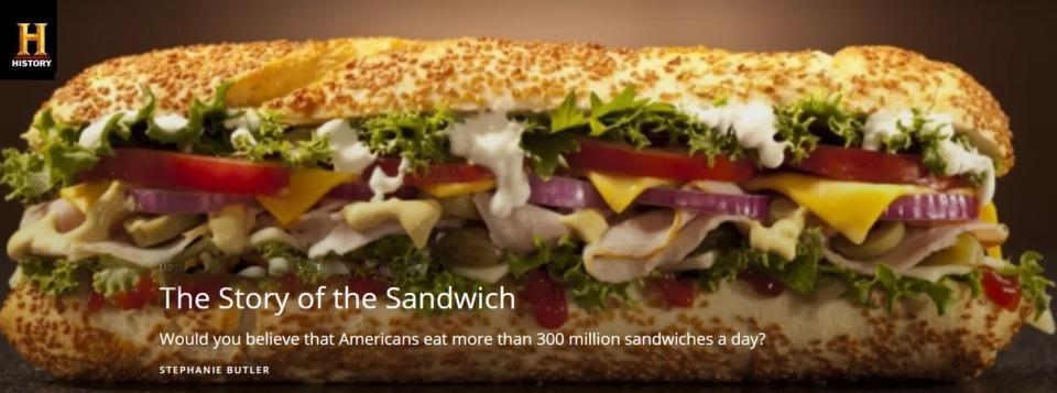 The Sandwich has evolved